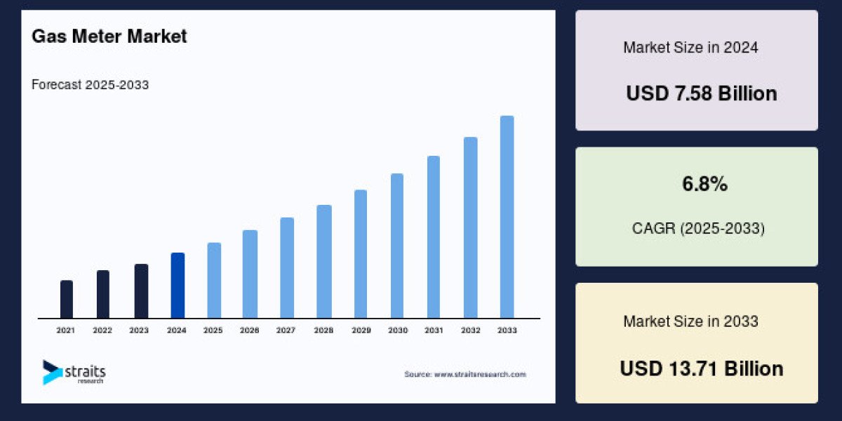 Gas Meter Market Size, Smart Utility Infrastructure and Energy Measurement Trends Forecast to 2033